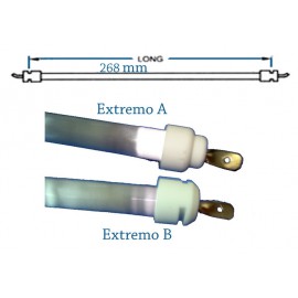 TUBO CUARZO TOSTADOR HRT02...