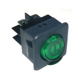  INTERRUPTOR VERDE 25x25mm...